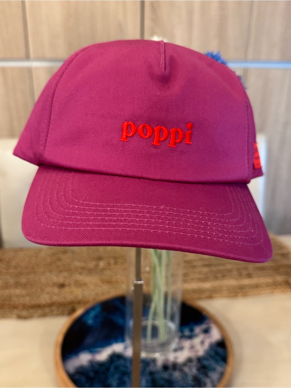 Poppi Prebiotic Soda Embroidered Snapback – Influencer Swag PR Hat
